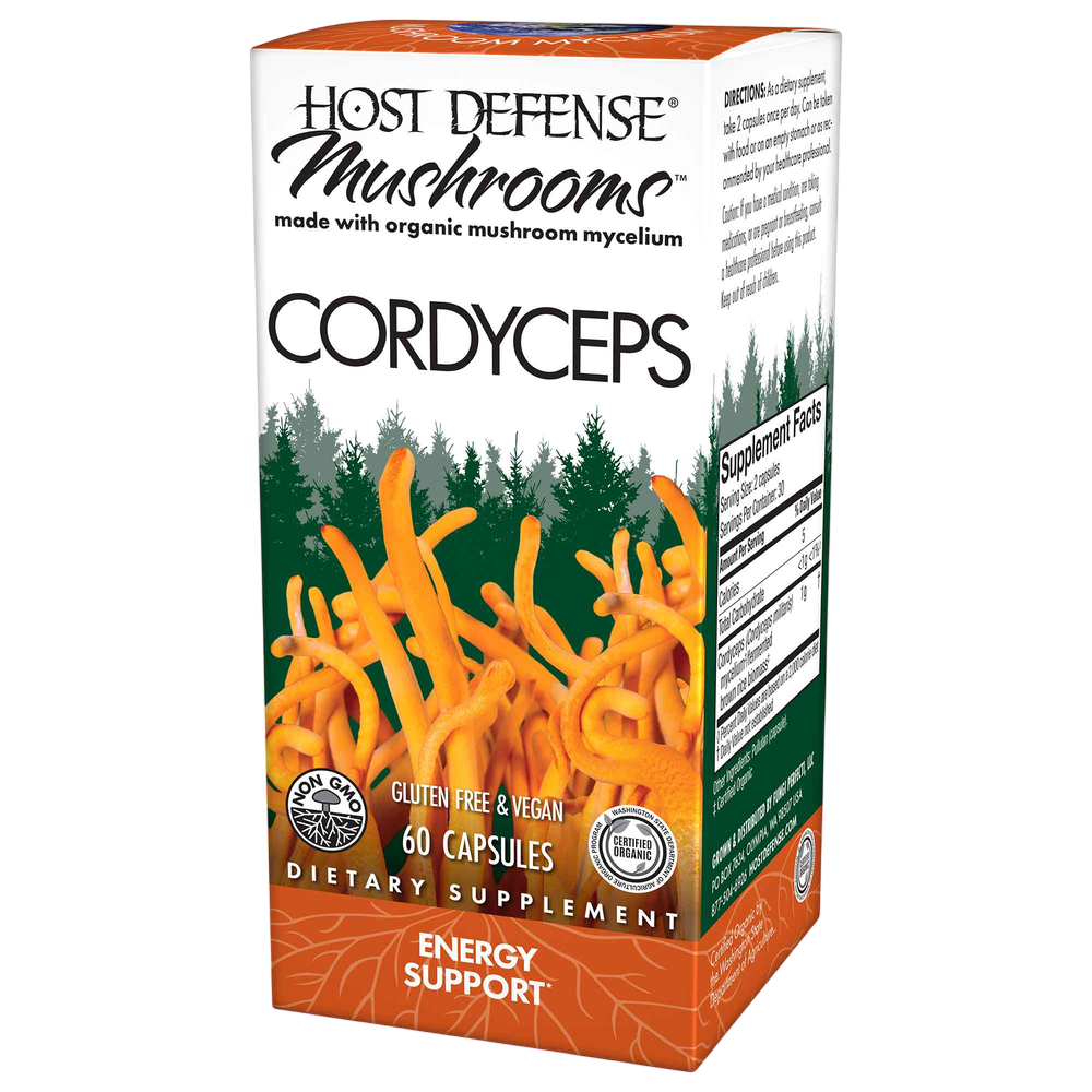 Host Defense® Cordyceps (Cordyceps militaris): The Pharmacist's Guide to Energy, Endurance & Immune Support