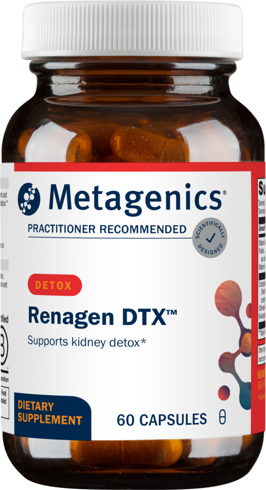 Metagenics Renagen DTX — pharmacist evidence review of liver, kidney and antioxidant support ingredients | Khang Pharmacy