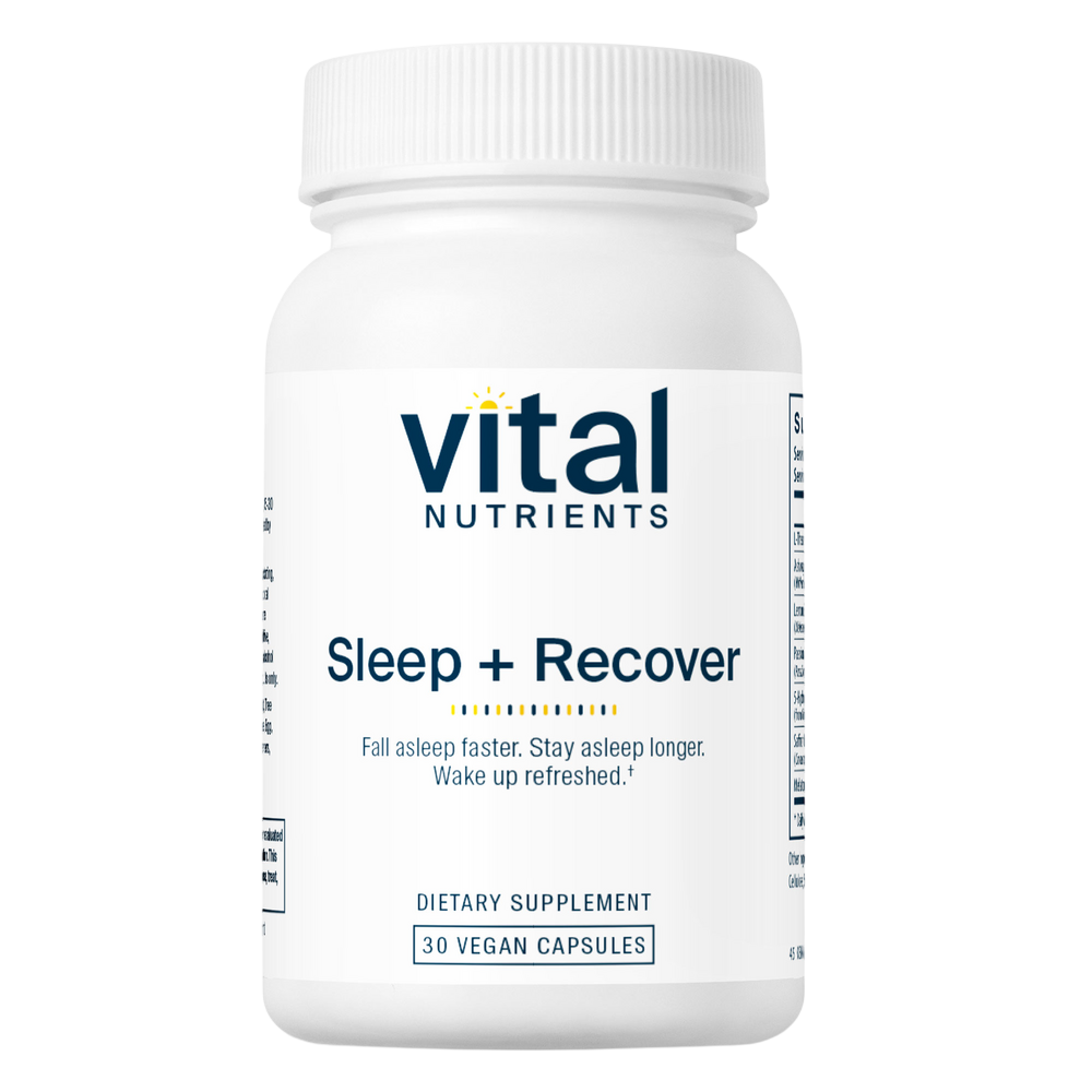 Vital Nutrients® Sleep + Recover: The Pharmacist's Guide to Sleep Optimization & Overnight Recovery