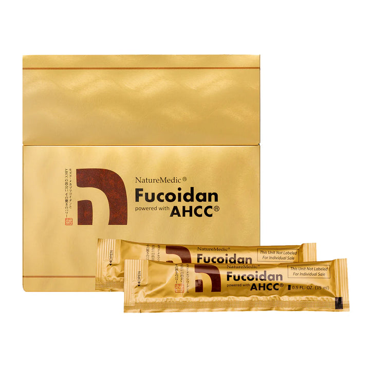 NatureMedic® Fucoidan Powered with AHCC® Liquid Type  (50 Packets)