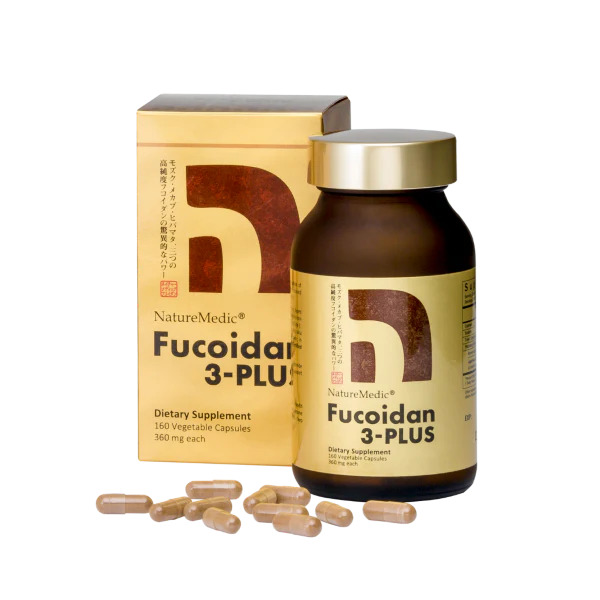 NatureMedic® Fucoidan 3 Plus Capsule Type (160 capsules)