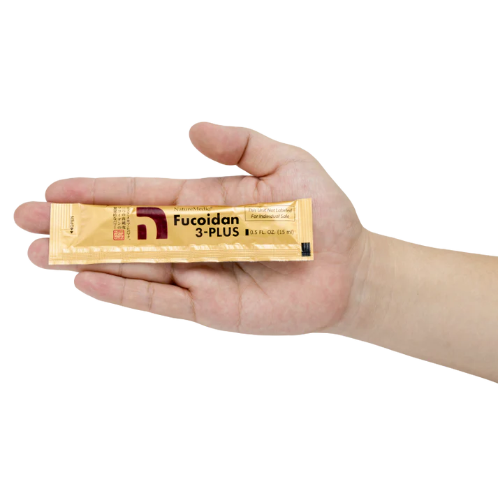 NatureMedic® Fucoidan 3-PLUS Liquid Type (50 Packets per Set)