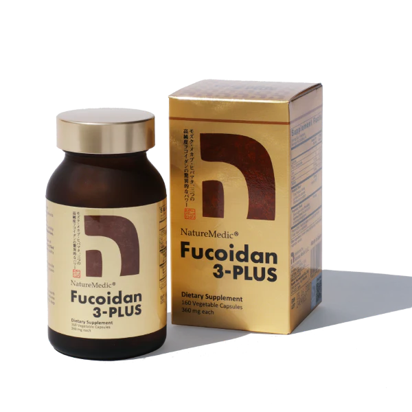 NatureMedic® Fucoidan 3 Plus Capsule Type (160 capsules)