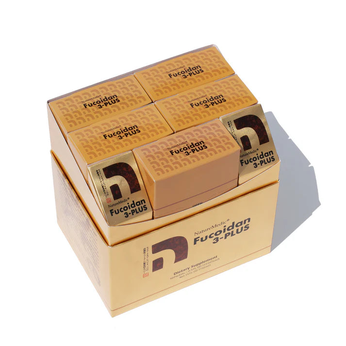 NatureMedic® Fucoidan 3-PLUS Liquid Type (50 Packets per Set)
