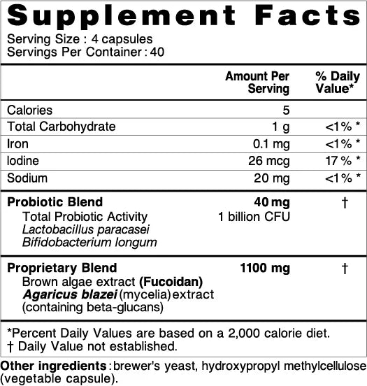 NatureMedic® Fucoidan 3 Plus Capsule Type (160 capsules)