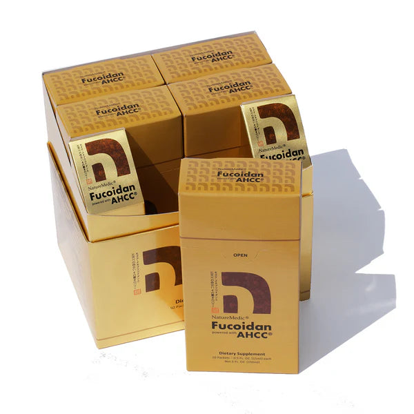 NatureMedic® Fucoidan Powered with AHCC® Liquid Type  (50 Packets)