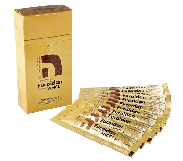 NatureMedic® Fucoidan Powered with AHCC® Liquid Type  (50 Packets)