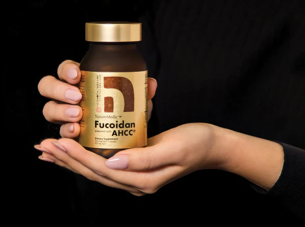 NatureMedic® Fucoidan Powered with AHCC® Capsule Type (160 capsules)