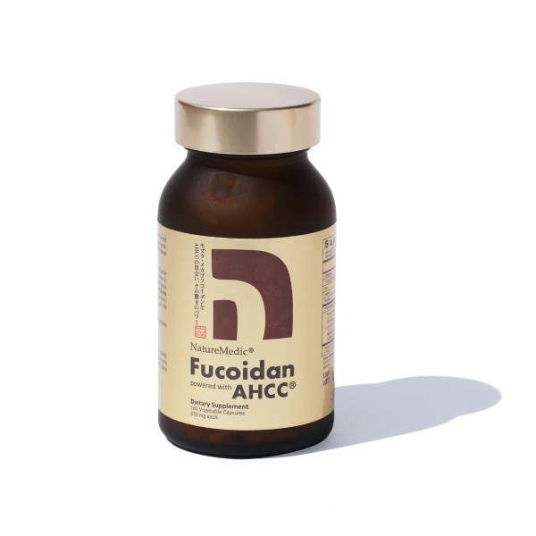 NatureMedic® Fucoidan Powered with AHCC® Capsule Type (160 capsules)