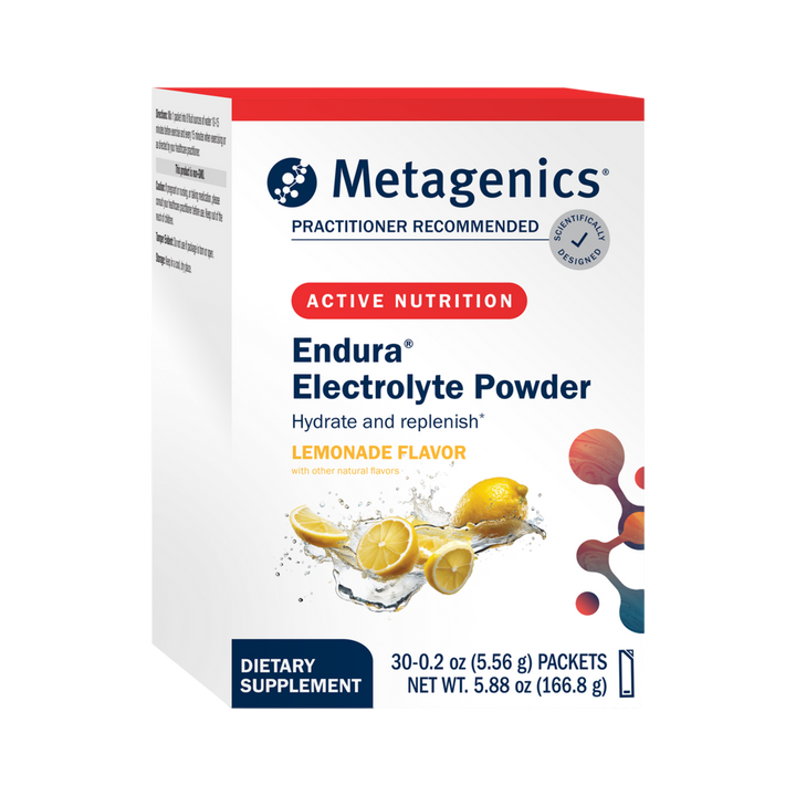 Metagenics® Endura® Electrolyte Powder – Lemonade Flavor (30 Packets)