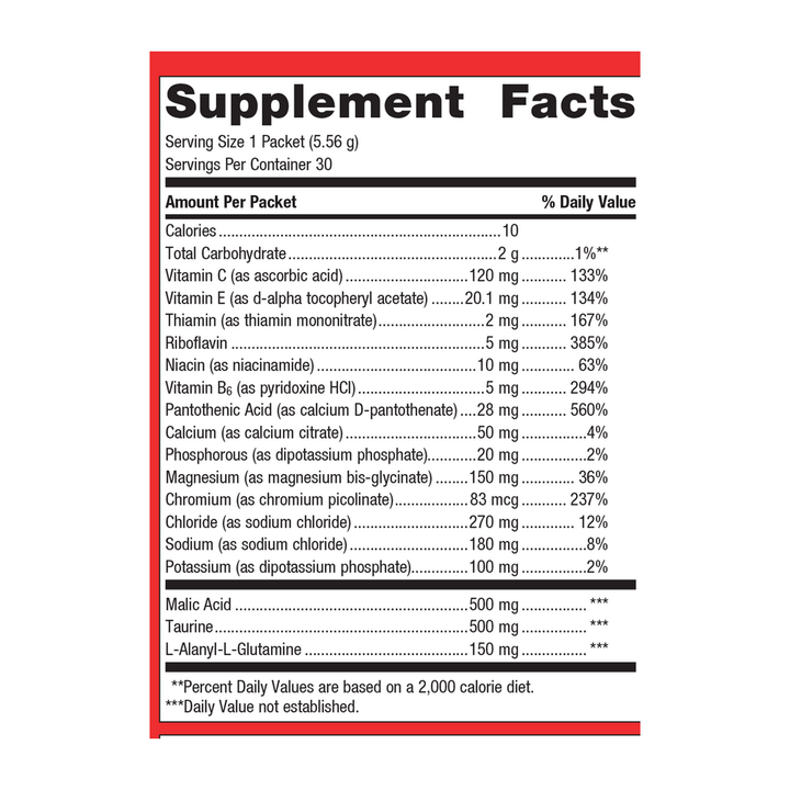 Metagenics® Endura® Electrolyte Powder – Lemonade Flavor (30 Packets)