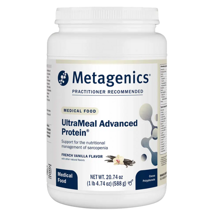 Metagenics® UltraMeal® Advanced Protein® – Medical Food for Sarcopenia, French Vanilla (588g)