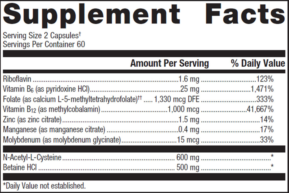 Metagenics® MethylCare™ – Methylation Support Formula (120 Capsules)