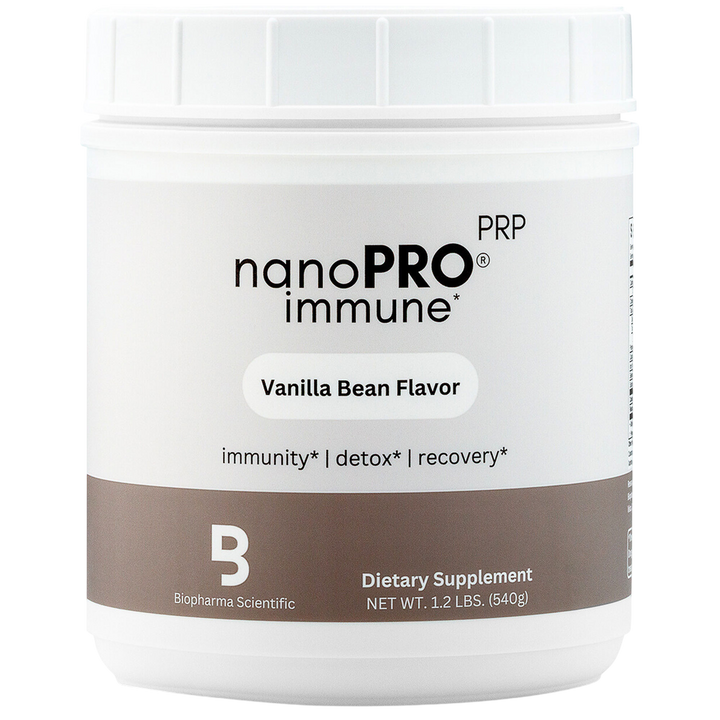 BioPharma Scientific NanoPro PRP™ Vanilla – Advanced Whey Protein Isolate with Colostrum (540g)