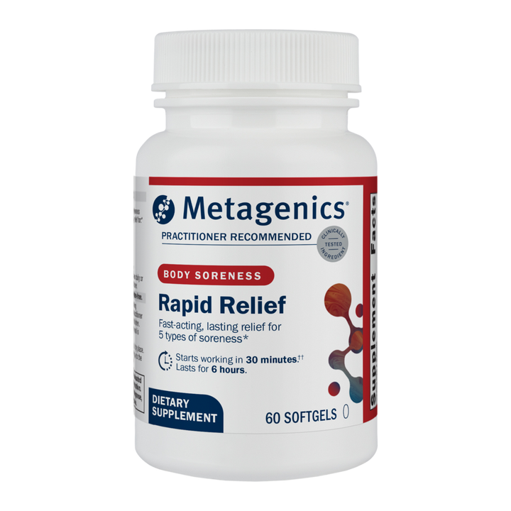 Rapid Relief (Metagenics) – 60 Softgels