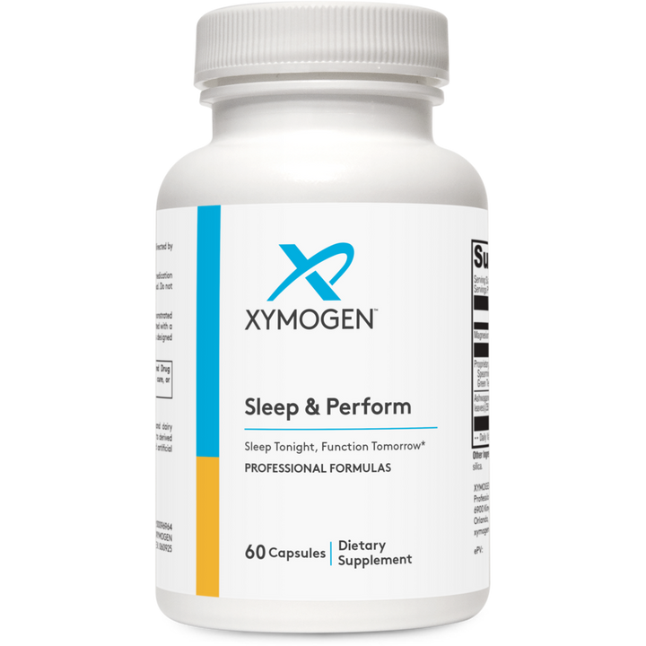 XYMOGEN® Sleep &amp; Perform – Restful Sleep &amp; Daytime Recovery Support (60 Capsules)
