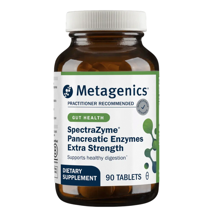 SpectraZyme® Pancreatic Enzymes Extra Strength (Metagenics) – 90 Tablets