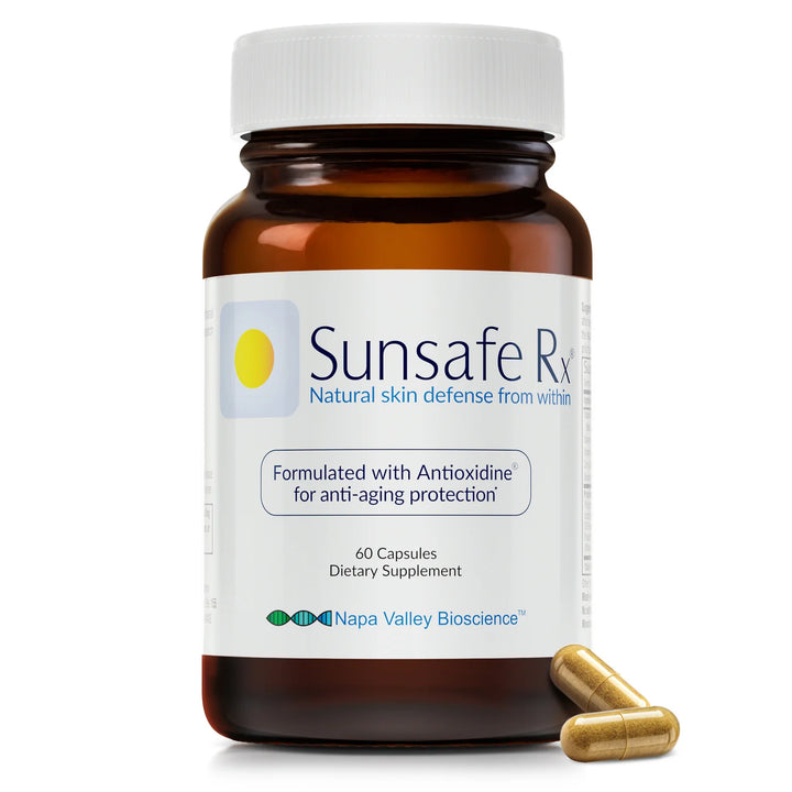 Sunsafe Rx® – Natural Skin Defense from Within (60 Capsules)