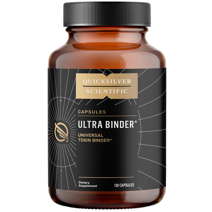 Quicksilver Scientific® Ultra Binder® Capsules – Universal Toxin Binder (120 Capsules)