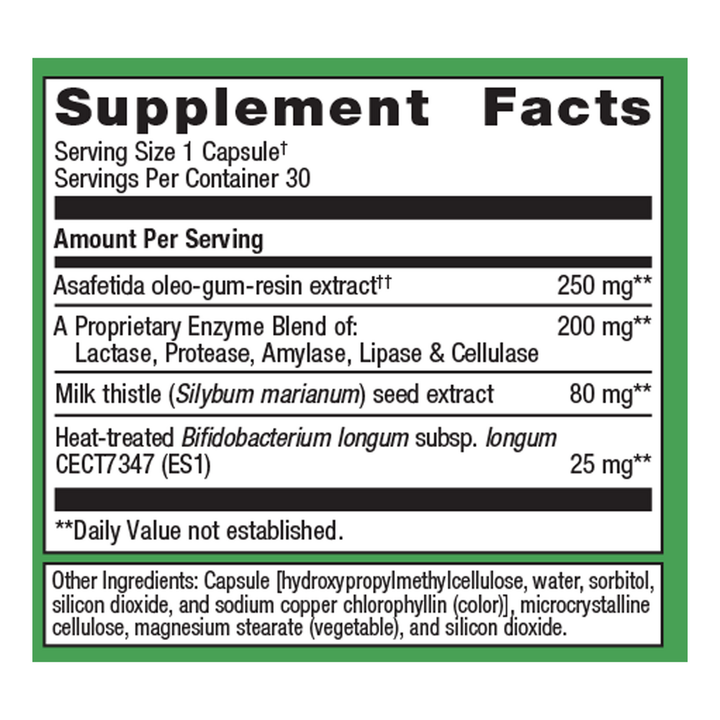 UltraFlora® Night Rest &amp; Digest Postbiotic (Metagenics) – 30 Capsules