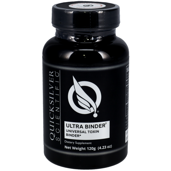 Quicksilver Scientific® Ultra Binder® – Universal Toxin Binder Powder (120g / 4.23 oz)